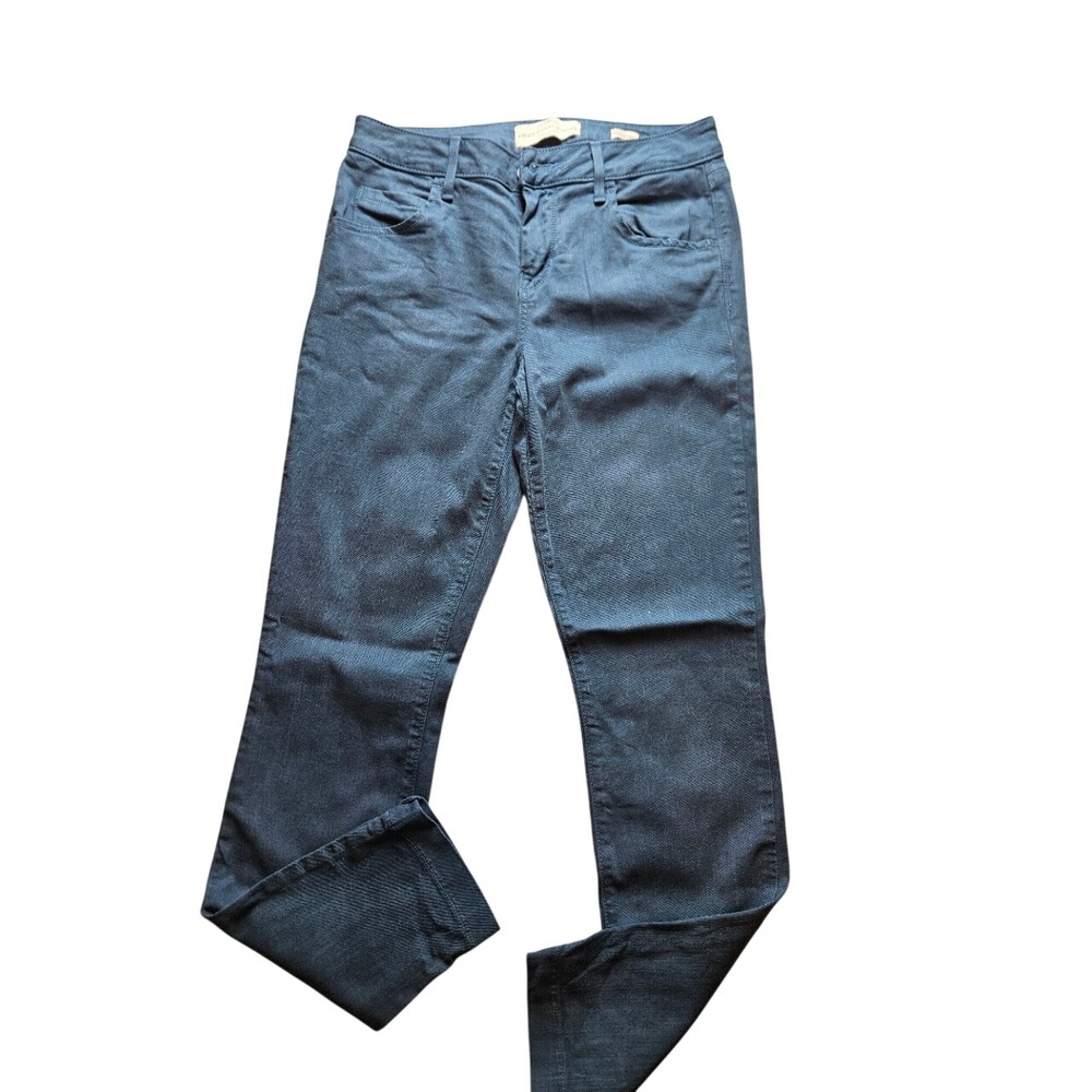 Divine Rights of Denim Ankle Crop Jeans Steel Blue 28 257R28AXPFD Womens Pants